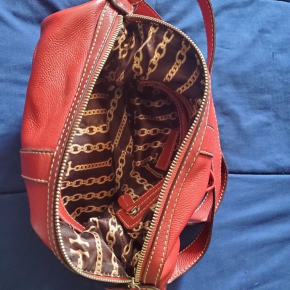 Tignanello Red Purse - Picture 4 of 5